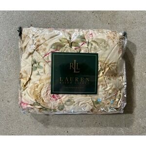 Ralph Lauren Woodstock Garden Queen Bedskirt Dust Ruffle Queen Floral Cottage